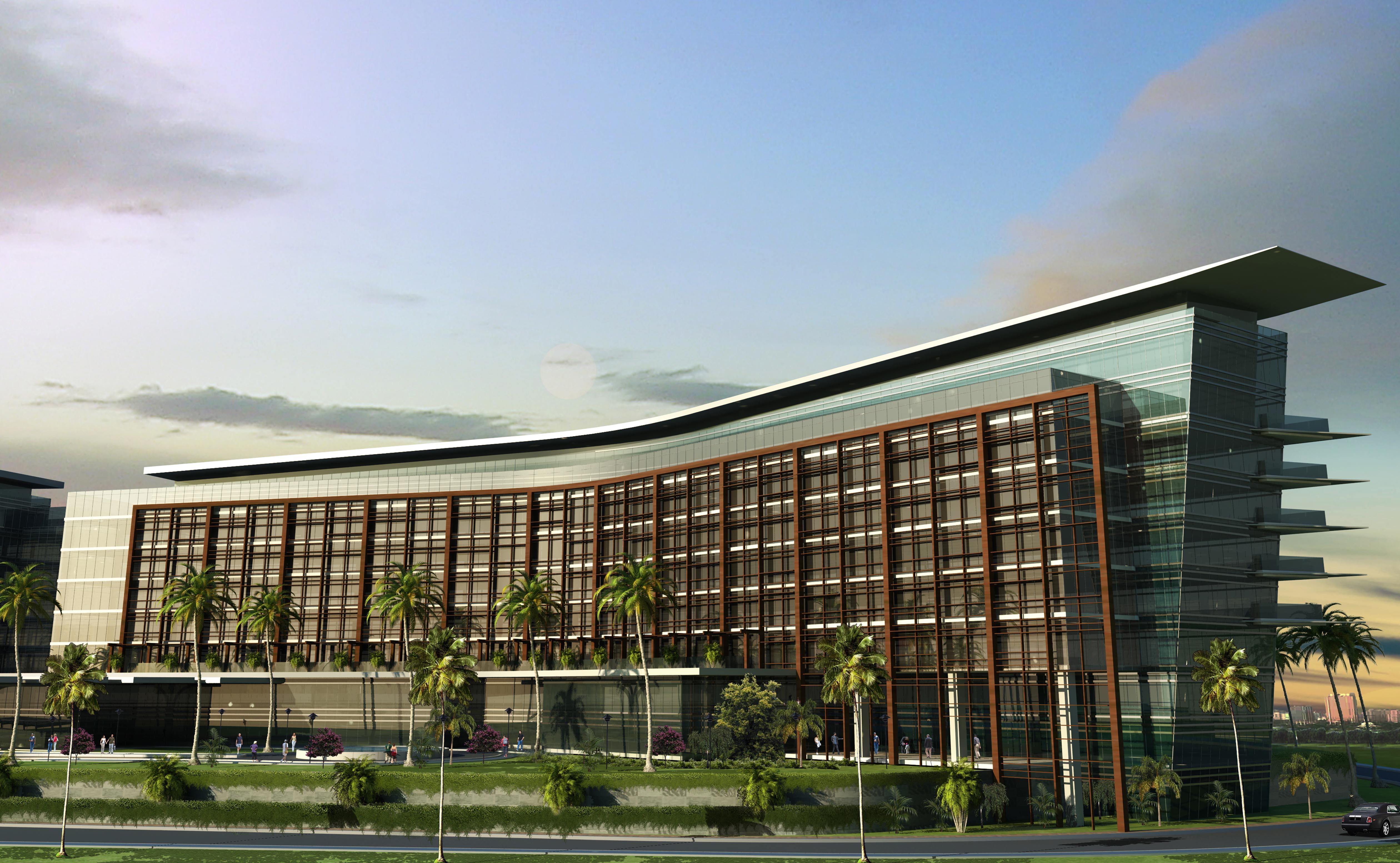 Marriott Hotel Al Forsan, Abu Dhabi Exterior foto The proposed hospital